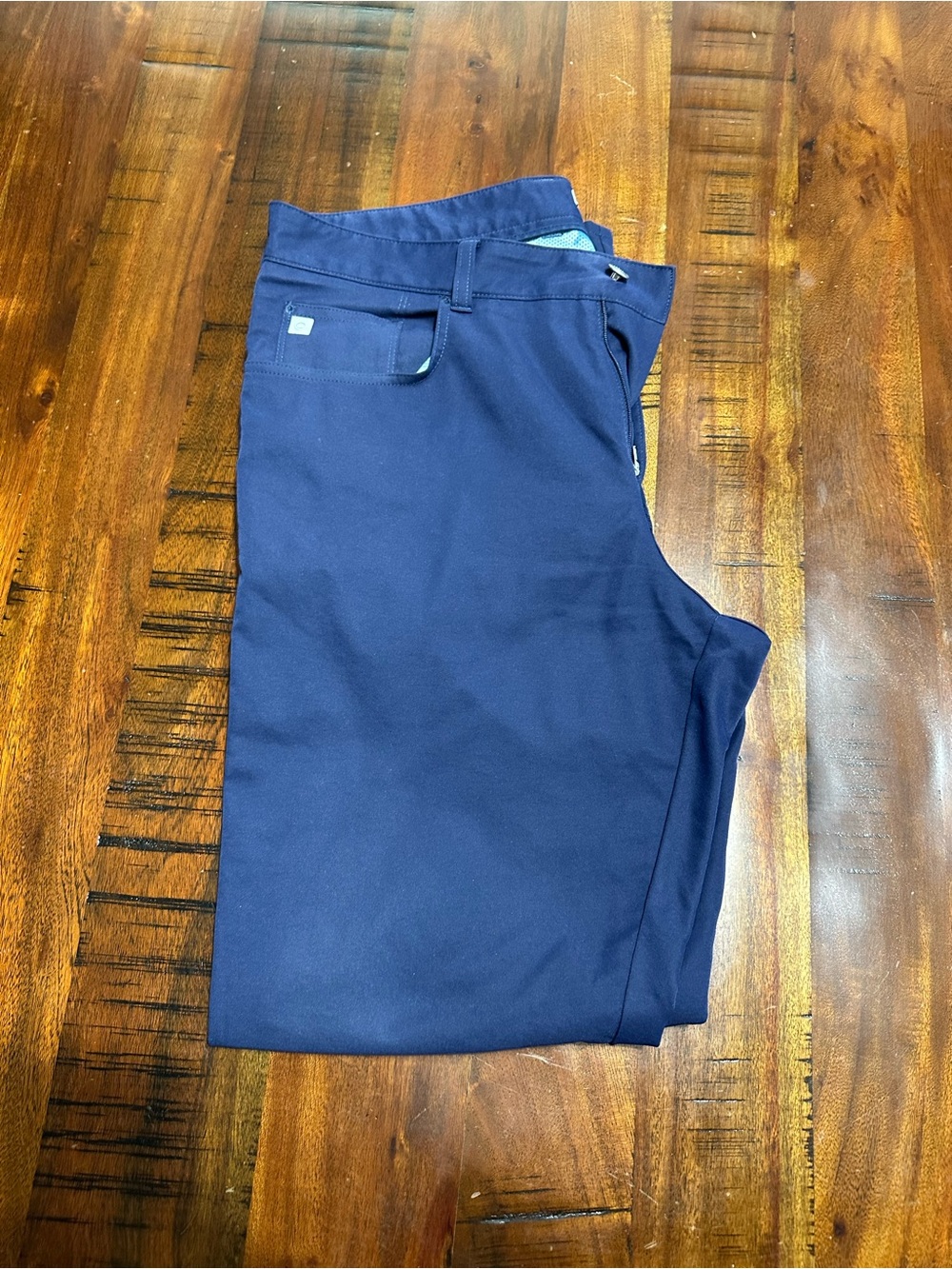 Peter Millar Navy Blue Chinos